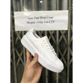 Giày sneaker pm trắng