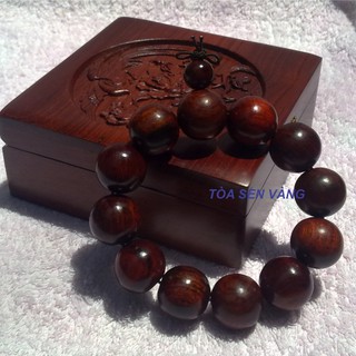 Vòng Đeo Tay Gỗ Trắc 20mm