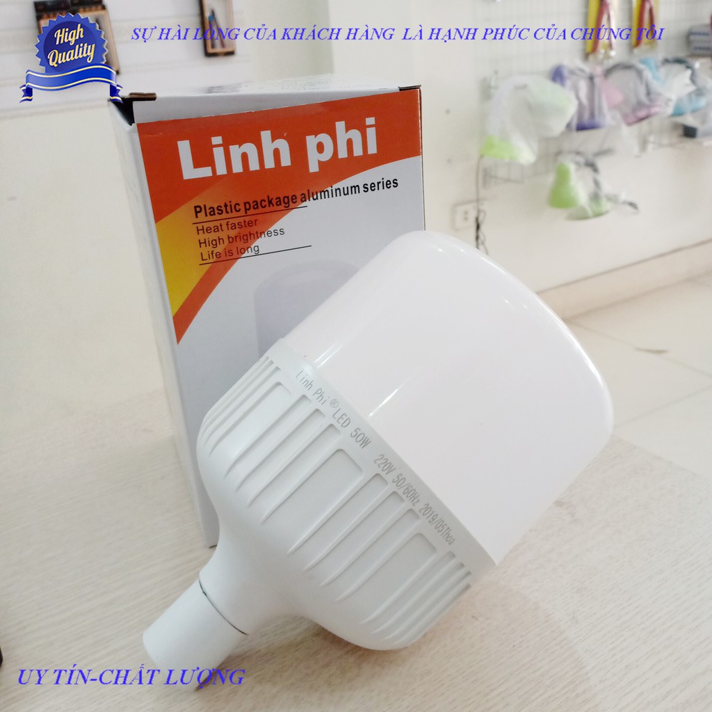 Combo 2 bóng đèn led Linh Phi cao cấp 50W