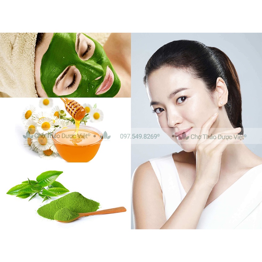 Set 10 loại bột sáng da, điều màu (Bột hữu cơ, dưỡng trắng da, mờ thâm sạm, chống lão hóa) - Chợ Thảo Dược Việt