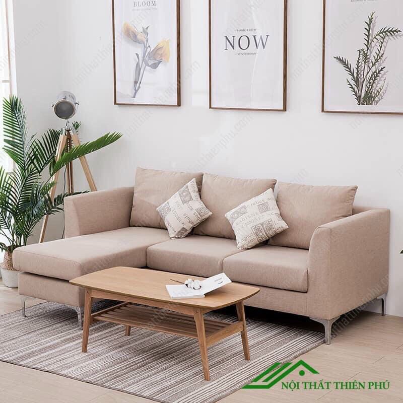 [XẢ KHO]  Sofa góc nỉ