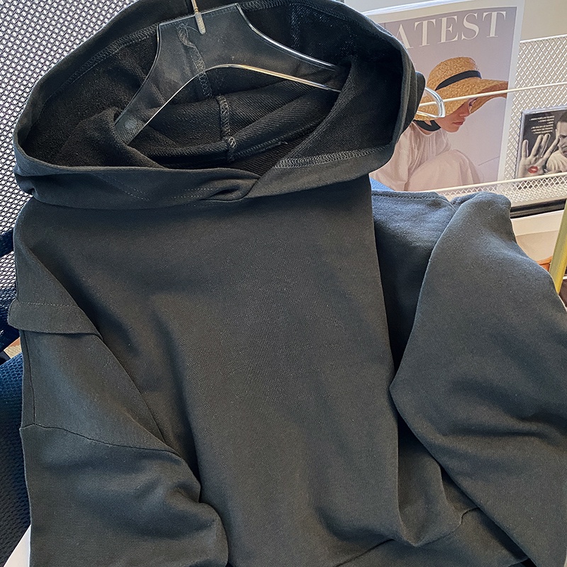 Áo kiểu ZHELIHANGFEI dáng dài trễ vai phong cách Mỹ thời trang cá tính dành cho nữ