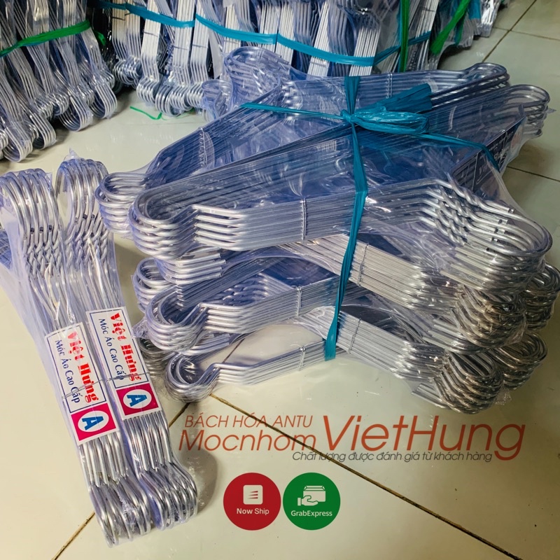 Móc quần áo VIỆT HƯNG Loại A Móc nhôm dài 39,5cm