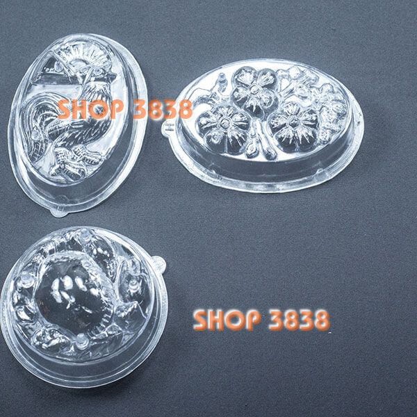 Combo 10 Khuôn Làm Thạch Rau Cau Sơn Thủy Bánh Flan Mini Ngộ Nghĩnh