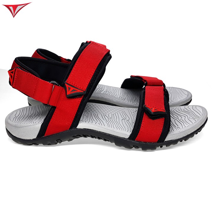 [Fullbox] Giày Sandal Nam Nữ Việt Thủy Hai Quai Ngang Đỏ - VT016