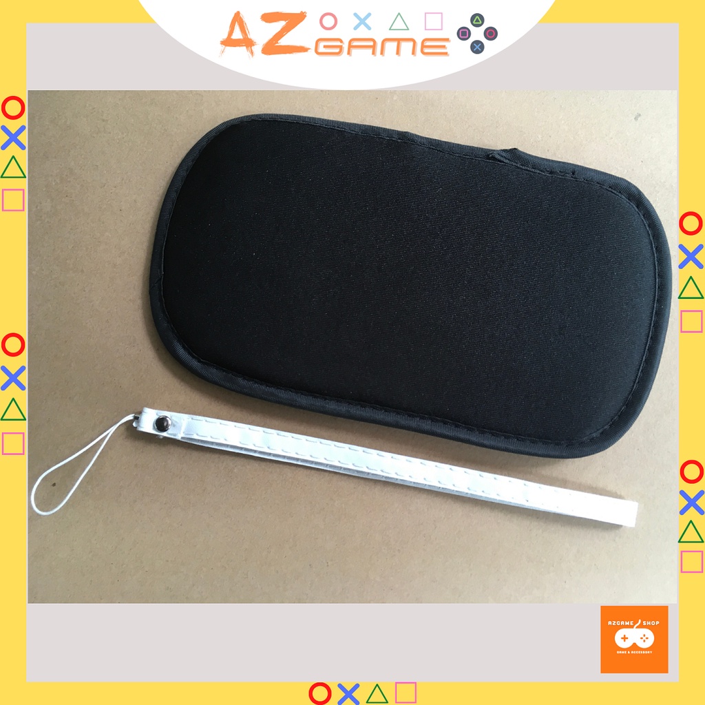 Túi Chống Sốc Vải Mềm PSP 1000 2000 3000 Chống Xước Máy Tặng Kèm Dây Đeo