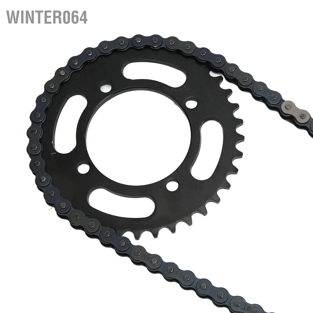 420 Xích 155mm 37T Phía trước 17T Nhông sau Phổ biến cho Xe đạp mini 50cc đến 125cc Bụi bẩn ATV Go Kart Winter064