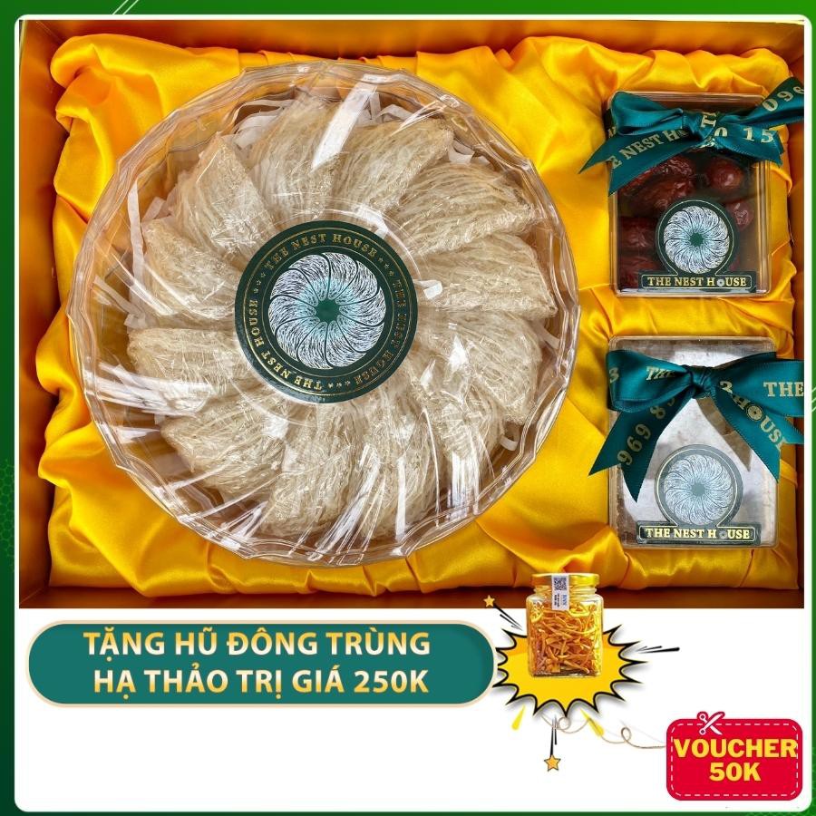 [HÀNG CÔNG TY] 100G tổ yến sào Khánh Hoà Nha Trang tinh chế sợi dài loại 1 - yến xào tự nhiên cao cấp The Nest House