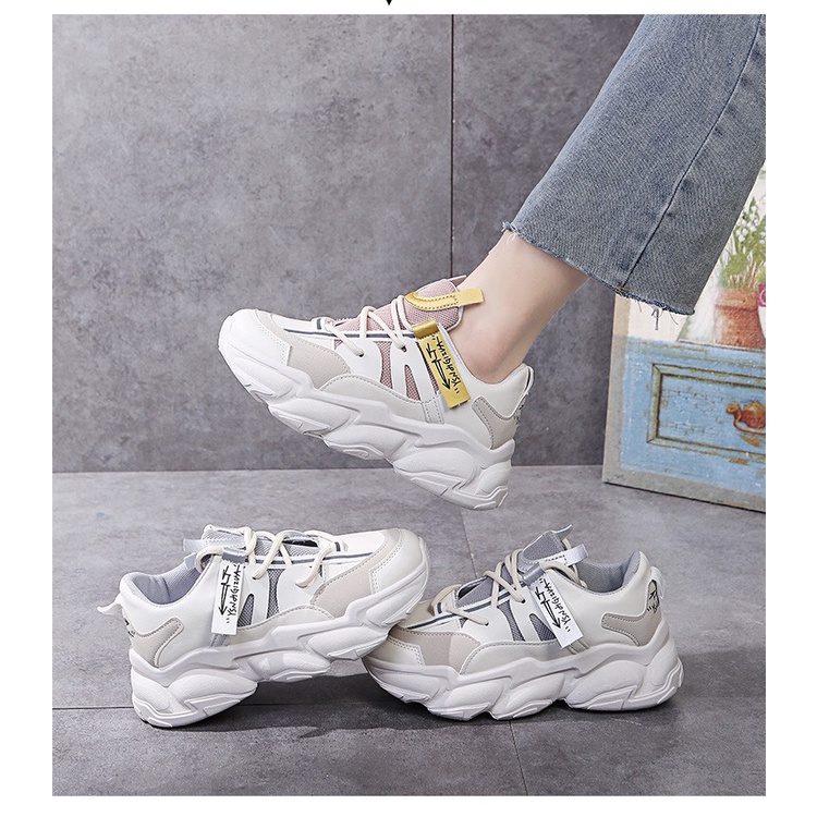 Giày ulzzang nữ Quảng Châu thể thao sneaker Năng Động Mã 25