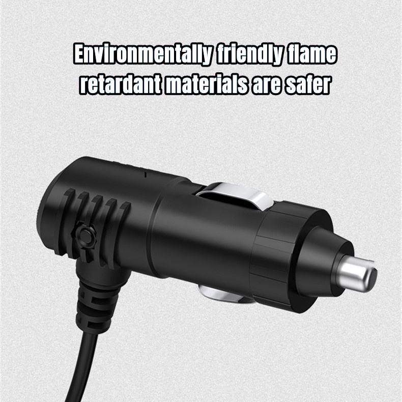 Cốc Sạc Nhanh 150W QC3.0 Cổng USB * 2 + Bật Lửa Thuốc Lá