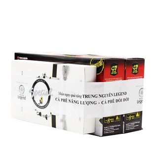 Combo 2 Hộp Cà Phê G7 Hòa Tan 3in1 Trung Nguyên Hộp 21 gói - Tặng set 3 gói cà phê