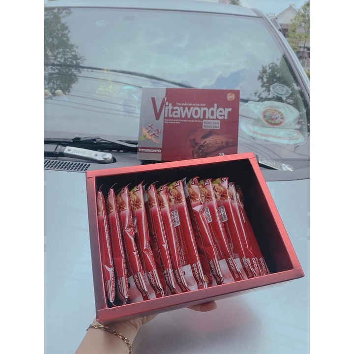 Hộp 20 gói Vitawonder bồi bổ cơ thể, tăng cường sức khỏe và sức đề kháng