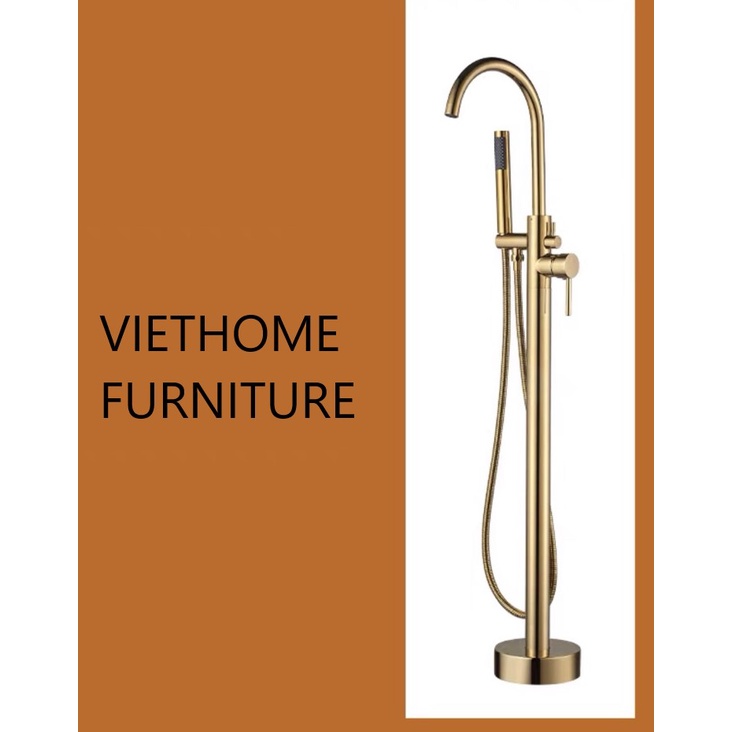Sen cây nóng lạnh đặt sàn cho bồn tắm