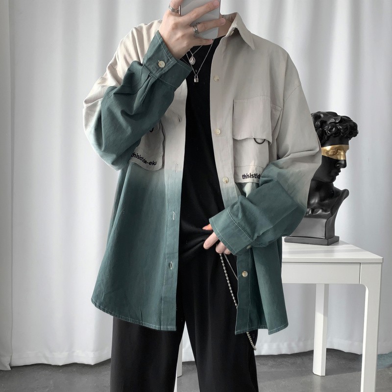 Áo sơ mi Ombre 4 màu