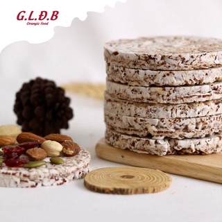 Bánh gạo lứt ăn kiêng Hello Rice, bánh gạo lức nguyên hạt 500gr