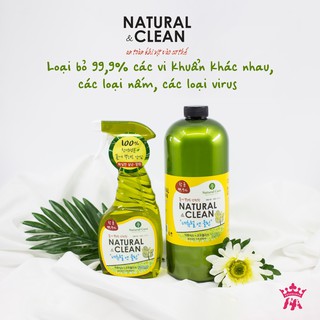 Xịt khử mùi diệt khuẩn Natural Clean