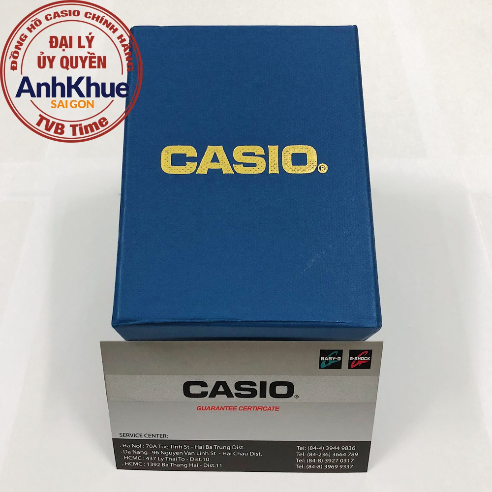 Đồng hồ nam dây da Casio Standard chính hãng Anh Khuê MTP-VT01L-1B2UDF