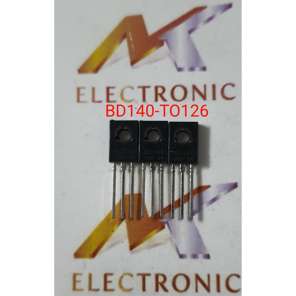 Linh kiện Transistor BD140 TO-126 PNP 1.5A 80V