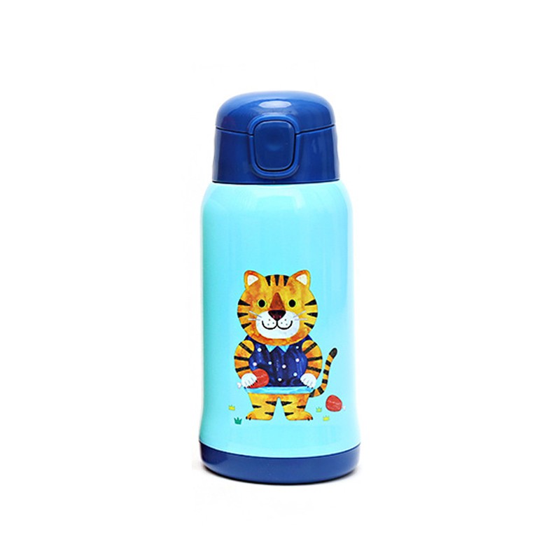 LHC1435TGR - Bình giữ nhiệt Lock&Lock 550ml Cartoon Kids Vacuum Tiger