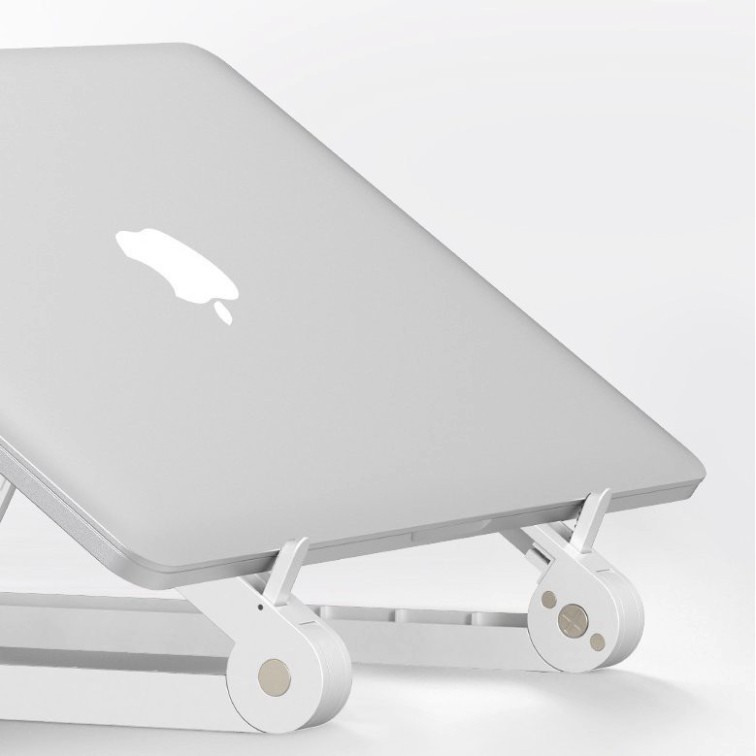 Giá đỡ laptop macbook gấp gọn để bàn dễ dàng điều chỉnh độ cao hỗ trợ tản nhiệt