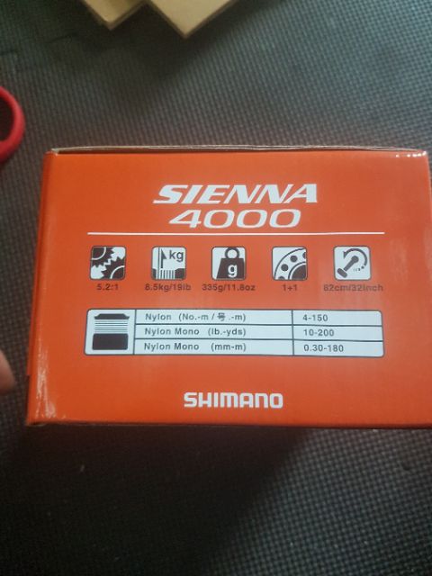 Máy Câu Cá Shimano Sienna 4000