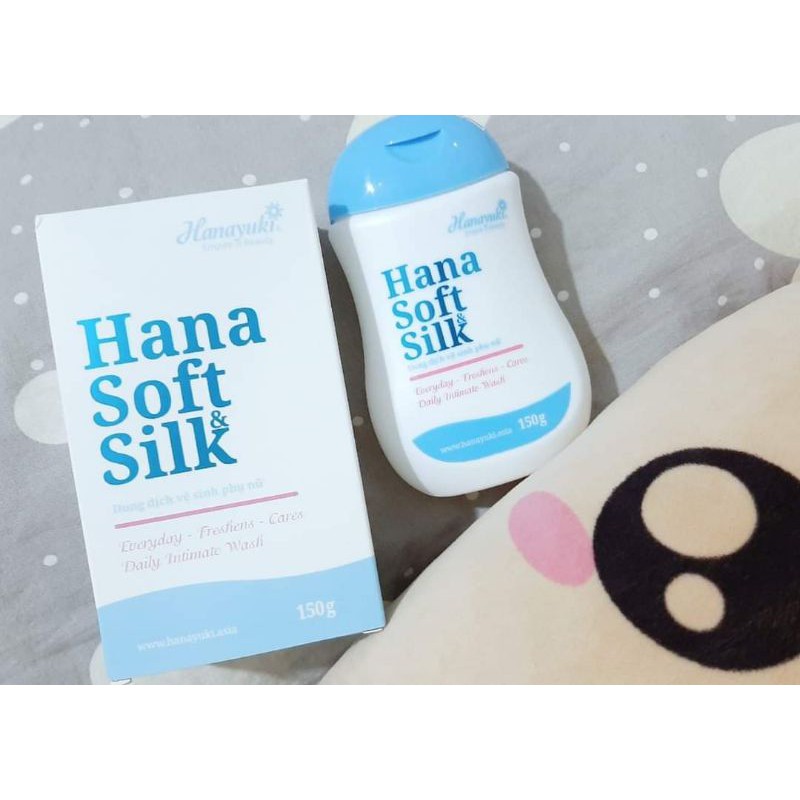 [CHÍNH HÃNG %] DUNG DỊCH VỆ SINH PHỤ NỮ HANA SOFT SILK HANAYUKI