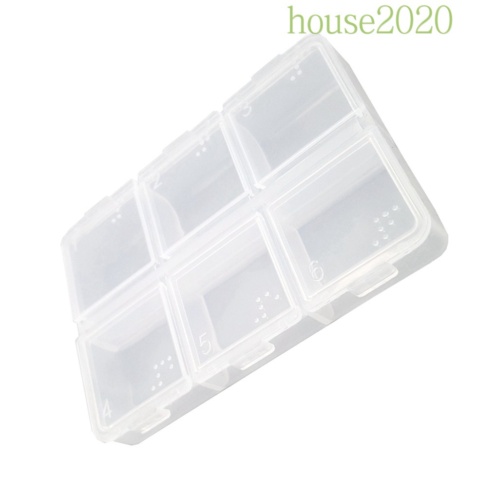 Set 2 hộp đựng 6 ngăn đa năng tiện dụng khi du lịch