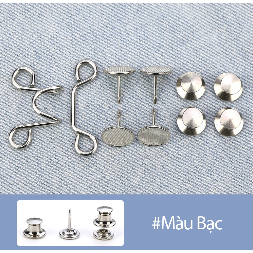 Nút Gài Điều Chỉnh Lưng Quần Quần Rộng Cho Nữ