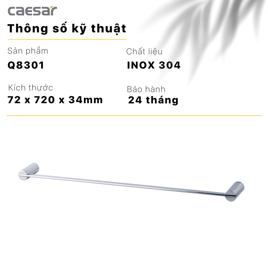 Thanh treo khăn - Q8301 Caesar