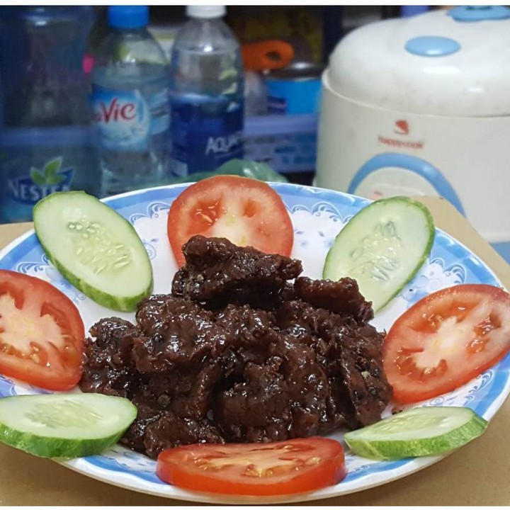 Thịt kho tiêu chay An Dương sản phẩm thuần chay - Gói 200g | BigBuy360 - bigbuy360.vn