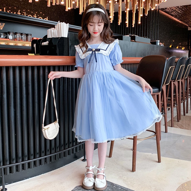 Đầm Thời Trang Mùa Hè 12 Tuổi Dễ Thương Cho Bé Gái