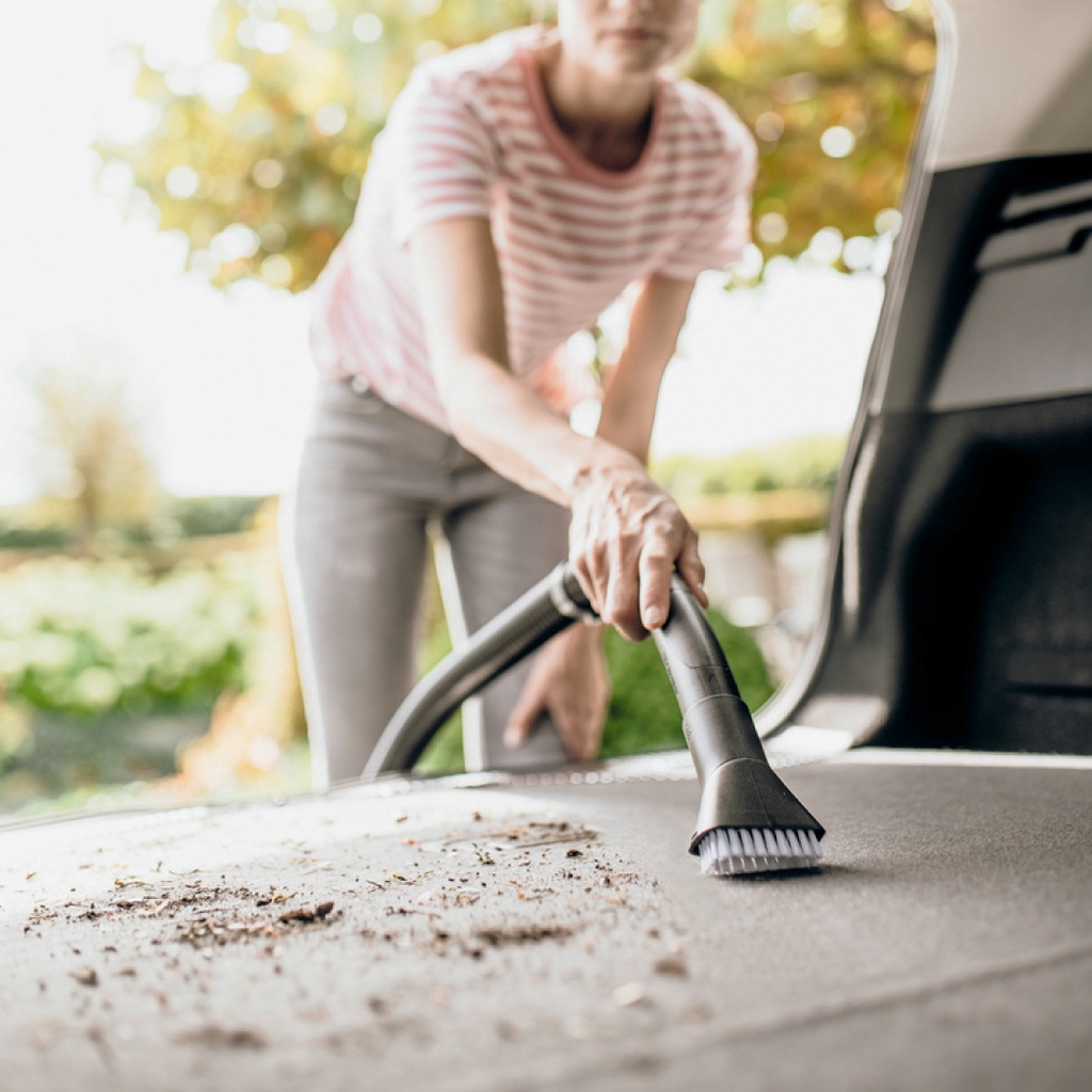 Bộ bàn chải hút xe hơi phù hợp với tất cả các dòng hút bụi khô và ướt WD Karcher