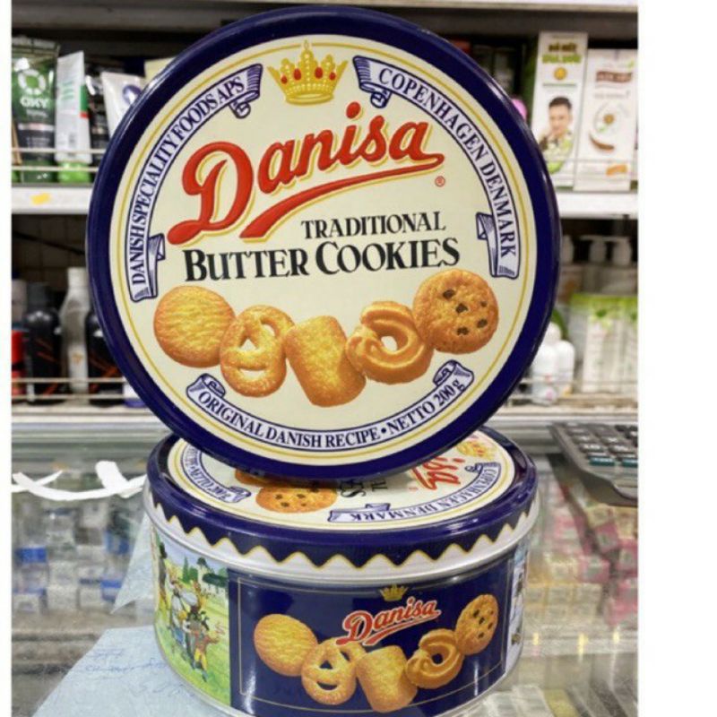 Bánh Quy Bơ Danisa Hộp Thiết 200g Date 2027