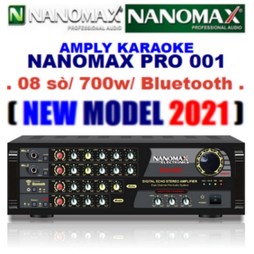 Amply Bluetooth Nanomax pro 001, 8 sò lớn Toshiba