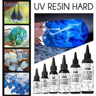 [Hàng mới về] Keo Resin UV loại cứng trong suốt đóng rắn 10ml 20ml 30ml 50ml 100ml 200ml
