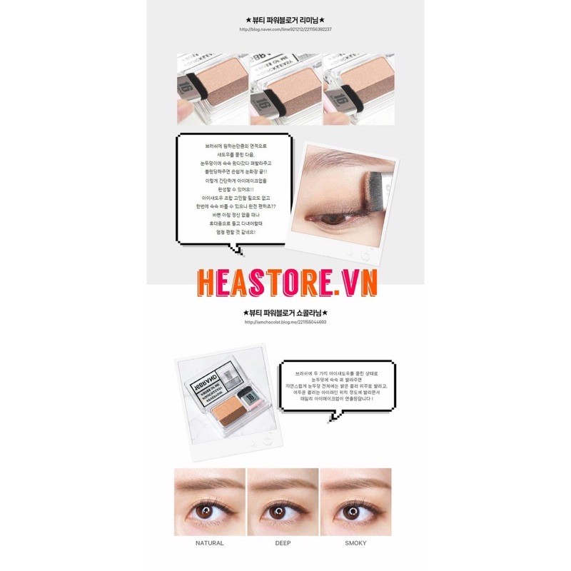 Phấn mắt 16Brand Sixteen Eye Magazine All About Eye