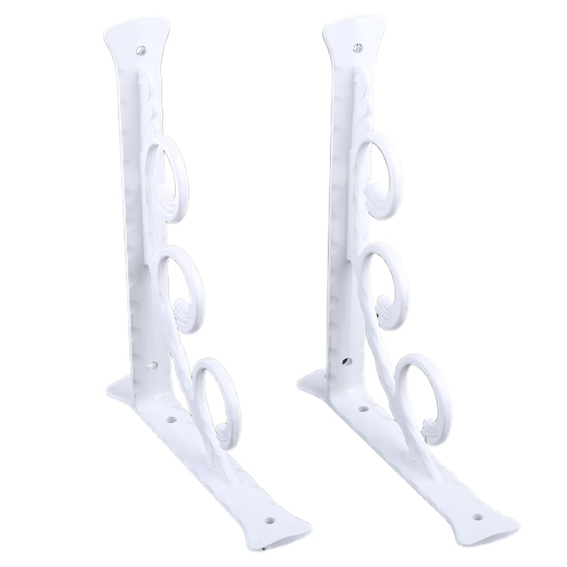 Set 2 giá đỡ kệ gắn tường hình tam giác bằng kim loại