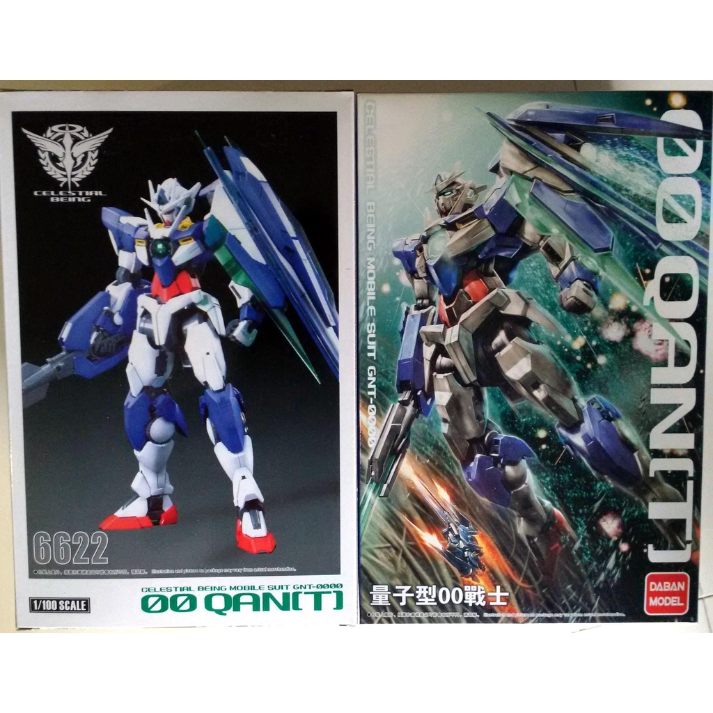 Mô hình lắp ghép MG 1/100 gundam 00 QANT Qan 00Q kèm Full saber sword + Base 6622 Daban