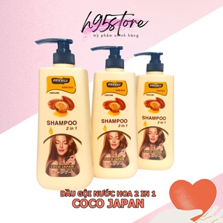 Dầu gội đầu mượt tóc hương nước hoa gội xả 2 trong 1 dành cho nam và nữ COCO JAPAN