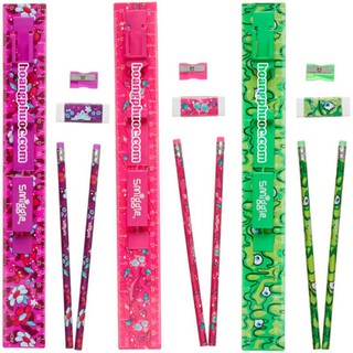(NOEL SALE) Set thước 30cm Smiggle