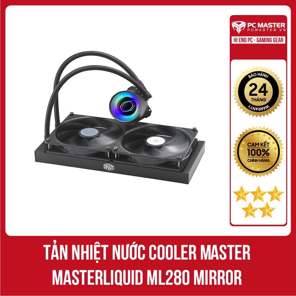 Tản nhiệt nước Cooler Master MASTERLIQUID ML280 MIRROR hàng chính hãng, giá tốt nhất Shopee