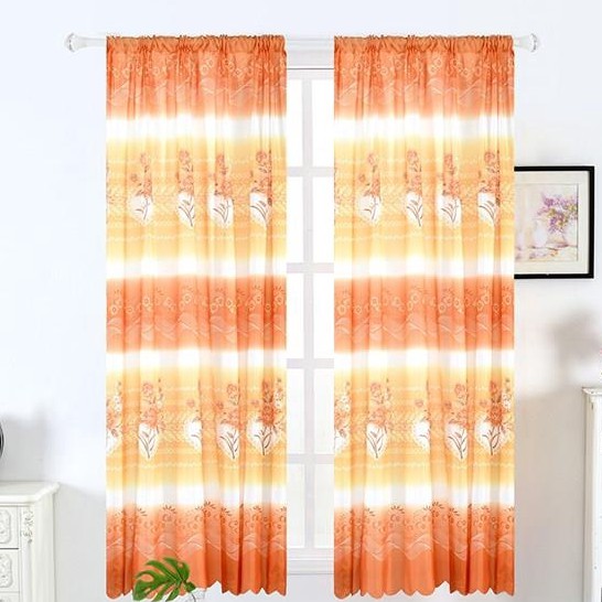 Rèm Cửa Họa Tiết Hoa Mẫu Đơn 100x200cm