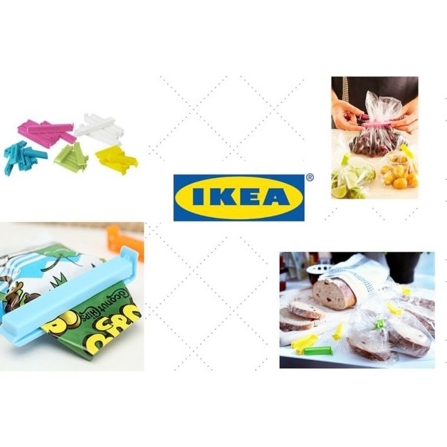 Kẹp túi thực phẩm Ikea variera 10 chiếc