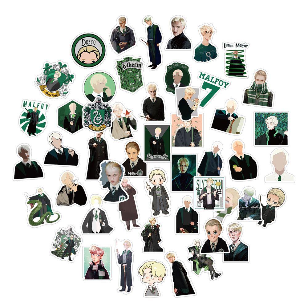 AUGUSTINA Sticker Draco Malfoy Chống Thấm Nước Đa Năng Dán Laptop Notebook Ván Trượt