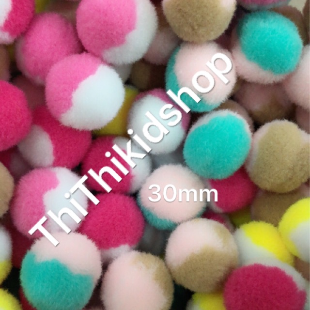 Bom Bom 25 viên unicorn (30mm)