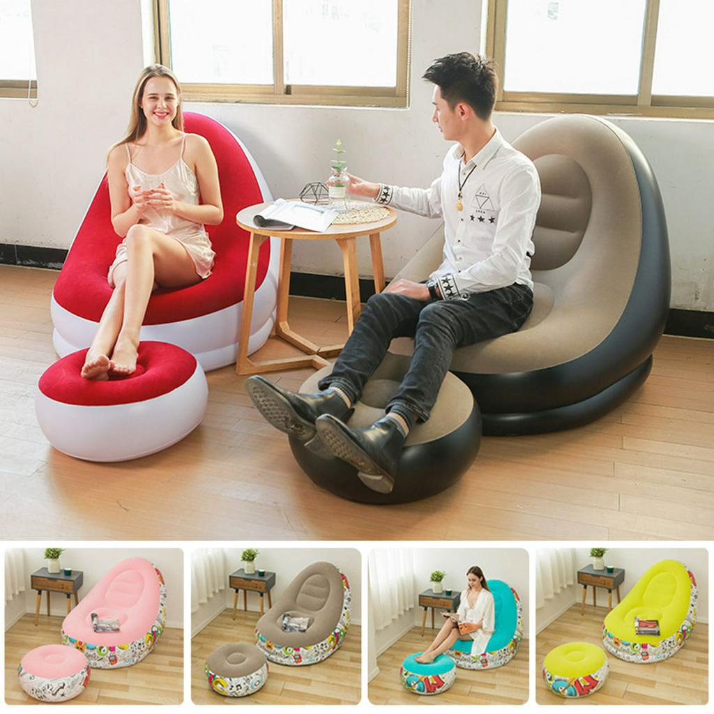 Ghế Đệm Hơi - Ghế Hơi CHANODUG Tặng Bơm Điện 2 Chiều