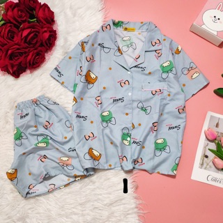Đồ bộ pijama Kate Thái- Ko viền From dưới 58kg