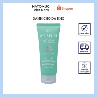 Sữa rửa mặt dưỡng ẩm, ngừa mụn,trắng da deve moisture face wash 130g