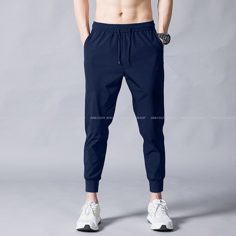 Quần Jogger Nam Nữ Trơn Basic Thun Poly Size XXXL Phong Cách Thể Dục Thể Thao Unisex ANH DUY SHOP JGV19