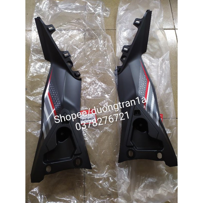 Ốp sườn trên Winner X đen nhám chính hãng